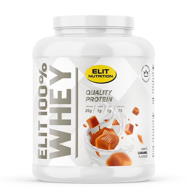 ELIT 100% Valleprotein 2000 g Caramel