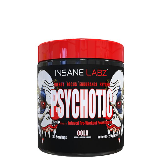 Psykotisk Pre-Workout 35 portioner Sour Cola