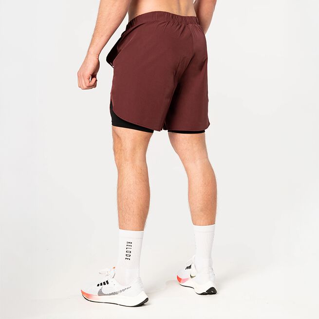 Unity Træningsshorts Vinrød
