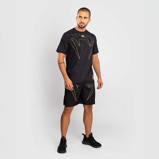 Serpenti Dry Tech T-shirt Sort Sølv Guld