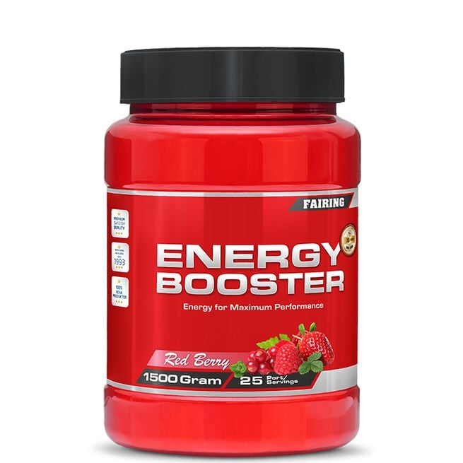 Energy Booster Sportsdrik 1500 g Red Berry