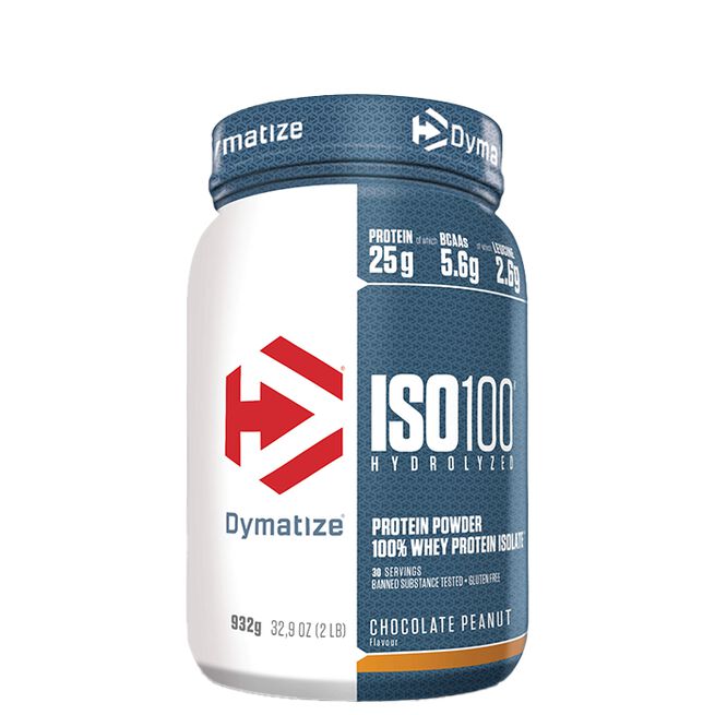 Iso-100 Valleprotein Isolat 932 g Chocolate Peanut