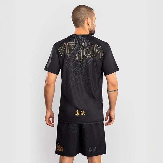 Serpenti Dry Tech T-shirt Sort Sølv Guld