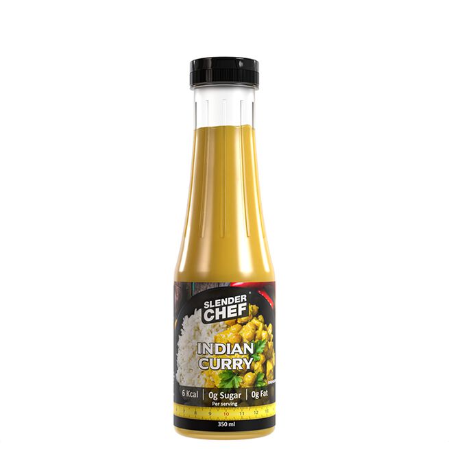 Slender Chef Sauce Lavkalorie 350 ml Indian Curry
