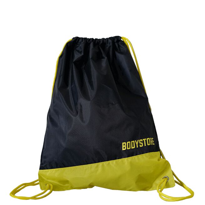 Bodystore Stringbag, Black/Yellow 