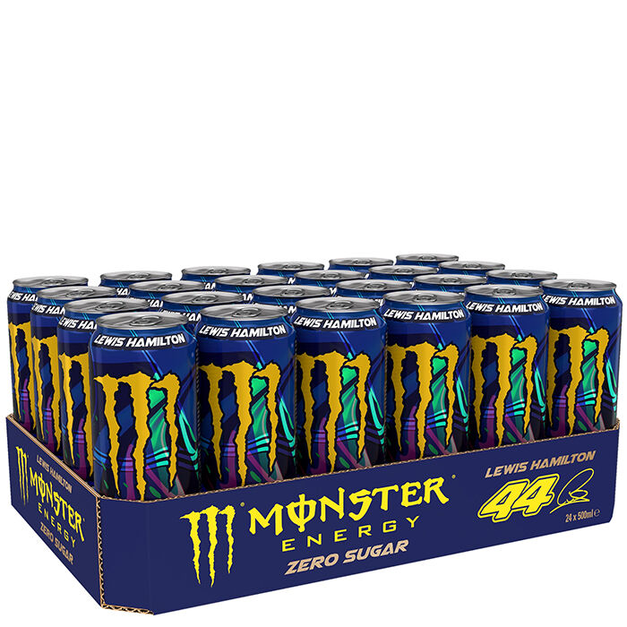 Køb Monster Energy Lewis Hamilton Zero Sugar, 50 cl Bodystore.dk