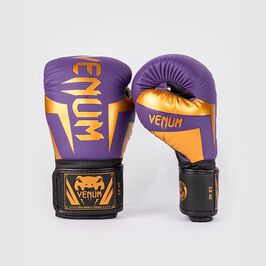 Venum Elite Boxing Gloves Dark Purple, 10oz  Elite Boksehandsker Lila