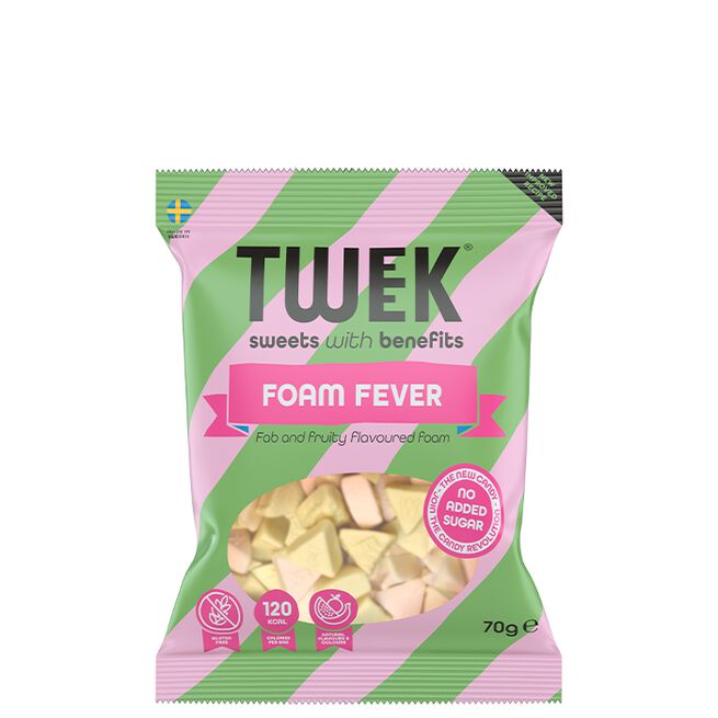 Kaloriefattig Slik 80 g Foam Fever