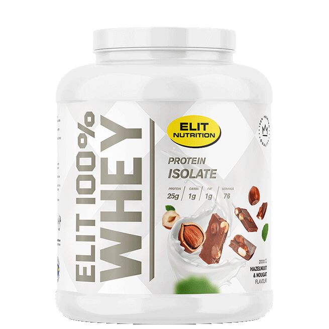 ELIT 100% Valleprotein 900 g Hazelnut & Nougat