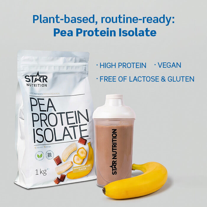 &AElig;rteproteinisolat 1 kg Banana Chocolate (NEW)