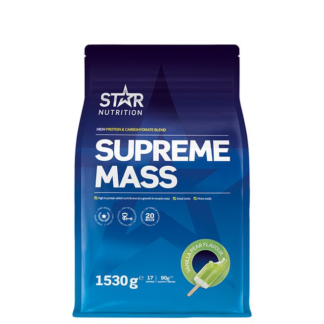 Star nutrition supreme mass vanilla pear