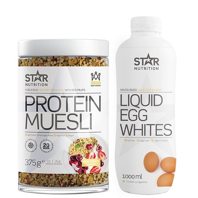 Flydende æggehvider & Protein Muesli!