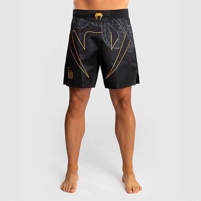 Serpenti Fightshorts Sort Sølv Guld
