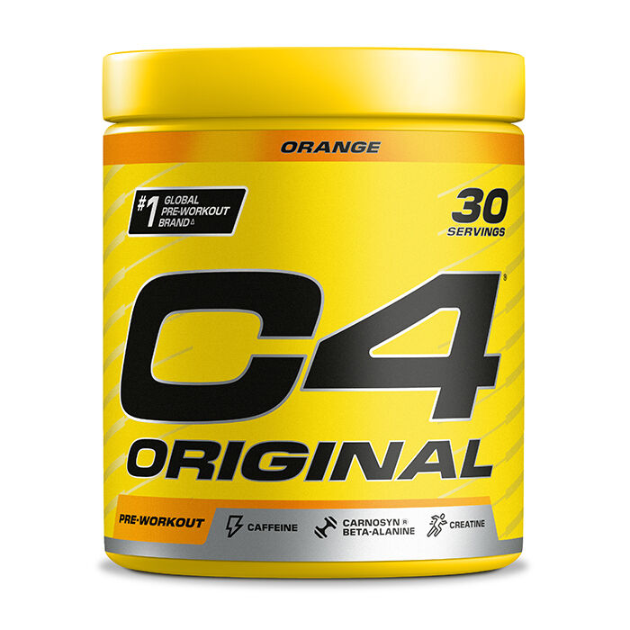 C4 PWO Pulver 195 g orange