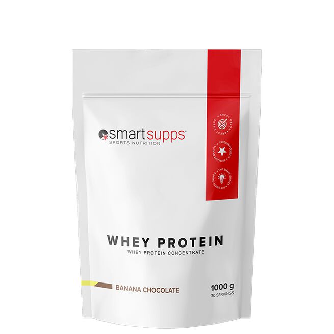 SmartSupps Whey Protein, 1 kg, Chocolate Banana 