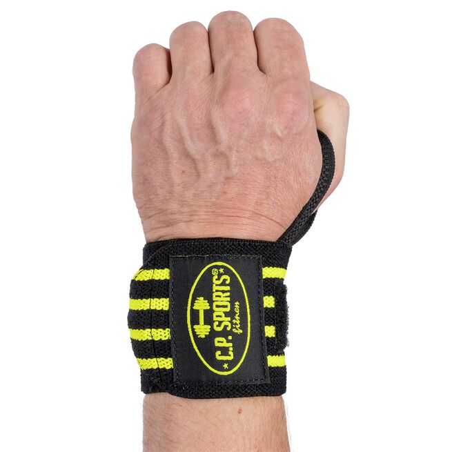 Håndledsbind 30 cm Sort-gul