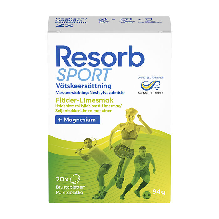 Resorb&reg; Original Hyldeblomstsmag 20 stk Fl&auml;der-Lime