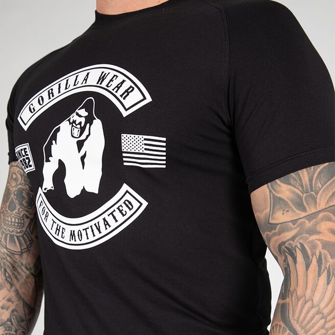 Gorilla Wear Tulsa T-Shirt, Black