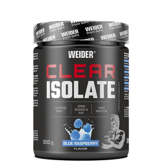 Clear Isolate Valleproteinisolat 500 g Blue Raspberry