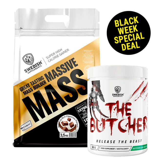 Massive Mass 3500 g The Butcher BLACK week deal 
