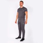 STAR TAPERED MESH PANTS, ANTRACIT