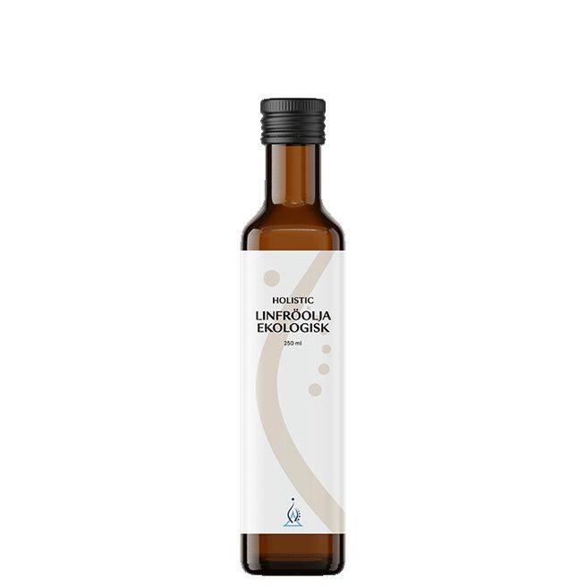 Hørfrøolie koldpresset, flydende, 250 ml
