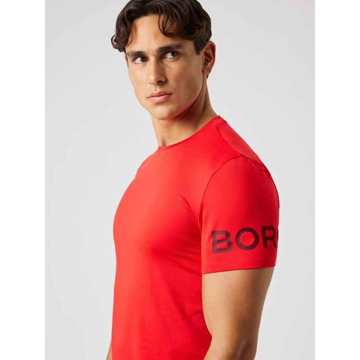Borg T-shirt R&oslash;d