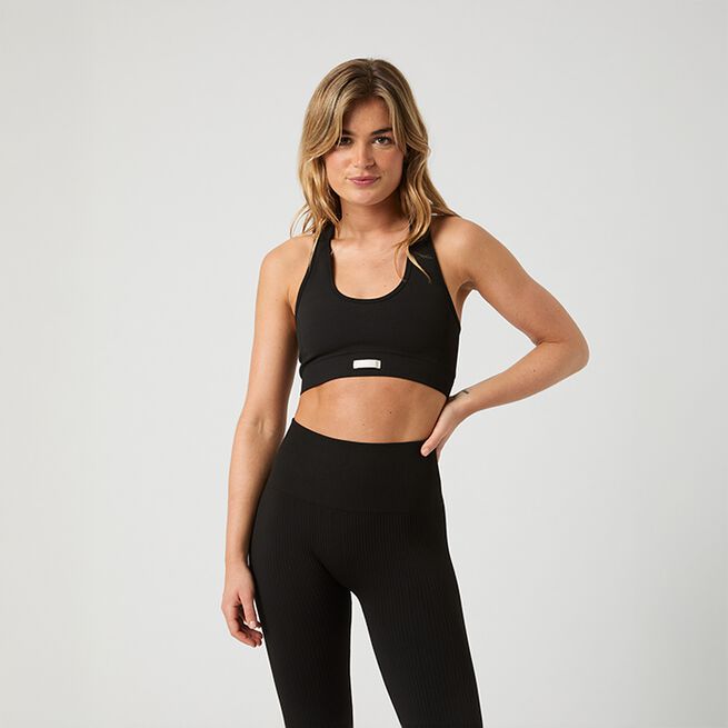 Studio Seamless Low Sports-BH Sort