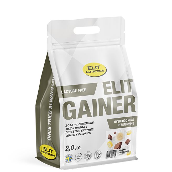 ELIT Gainer Laktosefri 2 kg Banana Chocolate