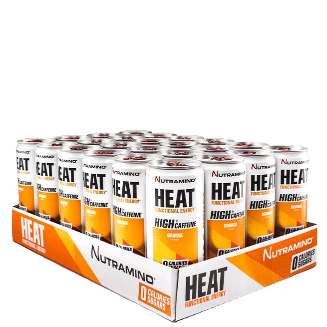 24 x Nutramino HEAT, 330 ml Orange
