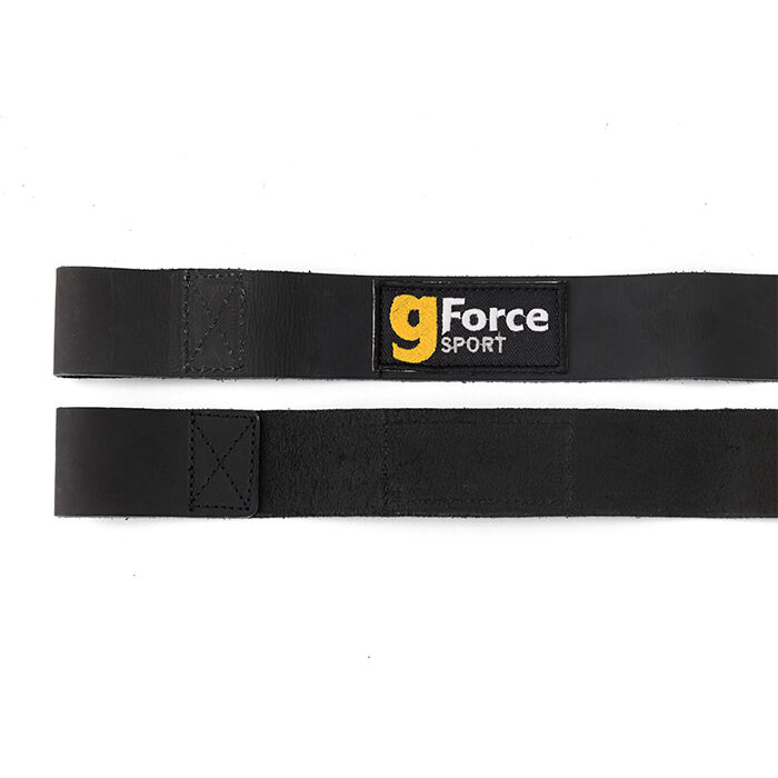 Lifting Straps L&aelig;der Sort