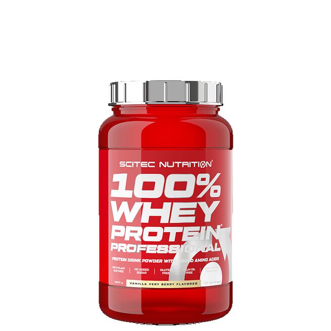 100% Whey Protein Professional 920 g Vanilla Very Berry