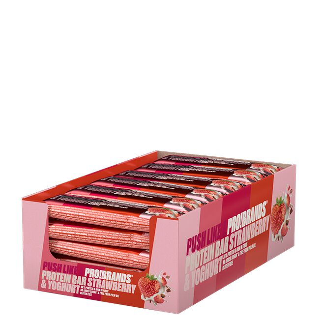 24 x Proteinbar 45 g Strawberry & Yoghurt