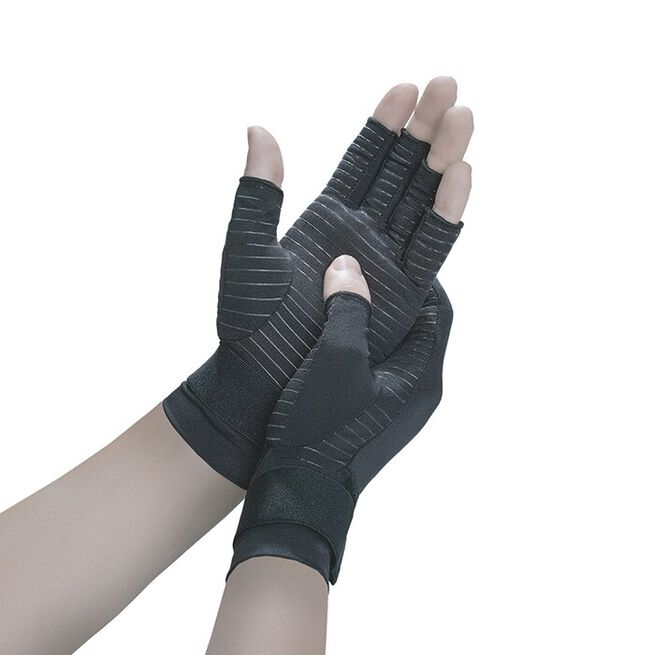 Copper Fit Hand Relief Gloves, L/XL 