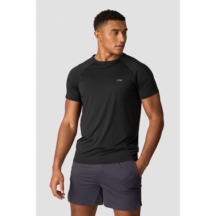 Workout T shirt Sort
