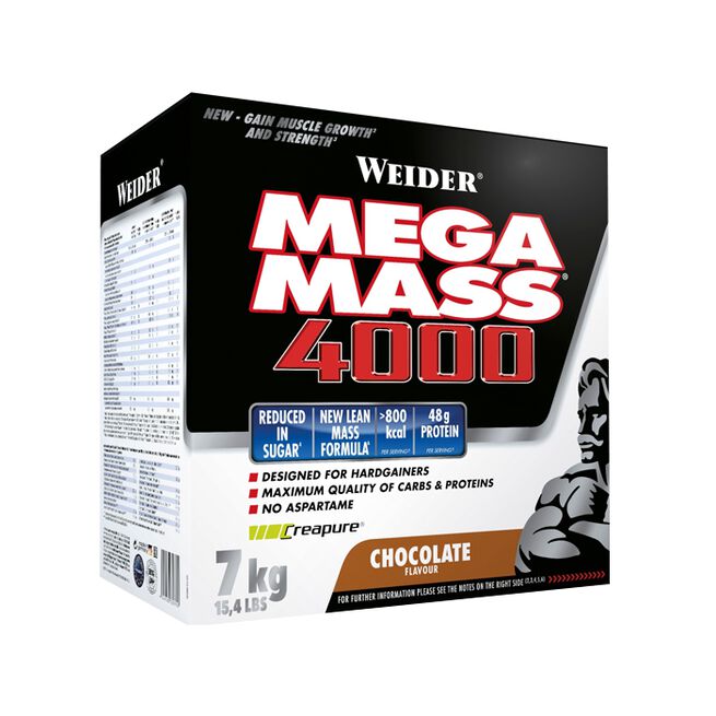 Mega Mass 4000 Gainer 7 kg Choklad