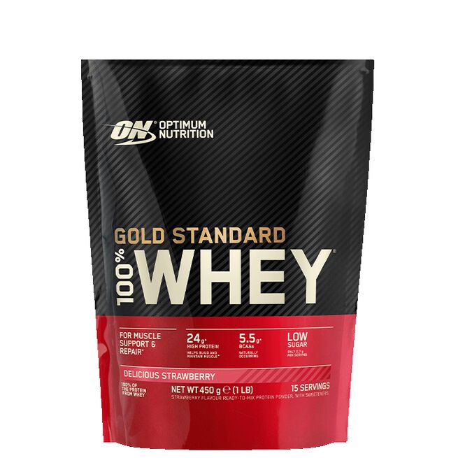 100% Whey Gold Standard 450 g Delicious Strawberry