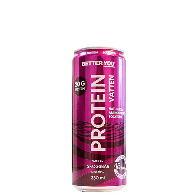 Proteinvatten Skogsbär, 330 ml