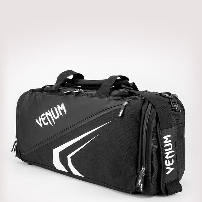 Venum Trainer Lite Evo Sports Bag, Black/White 