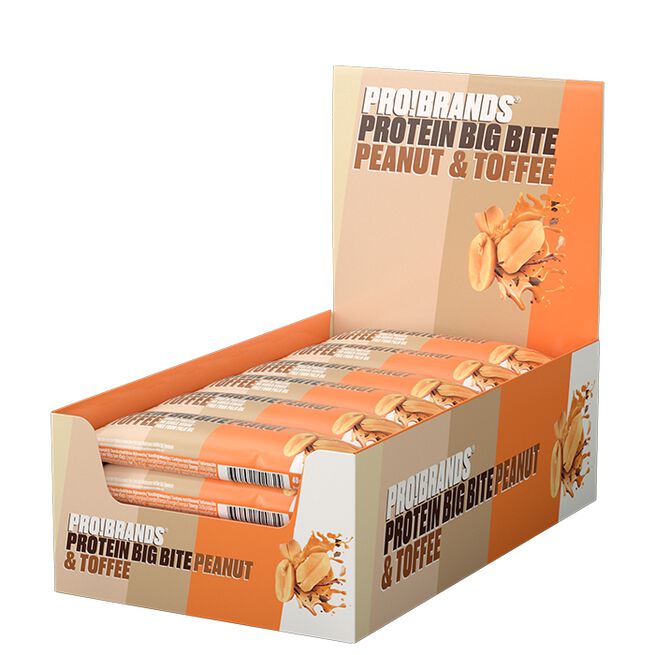 24x Energy Bars Big Bite Peanut & Toffee