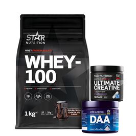 Star Nutrition Bygga muskler paket Build Muscle Advanced-pakke