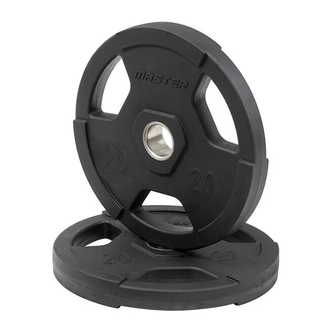 Gummibeklædt Vægt skive 50 mm 1,25–20 kg