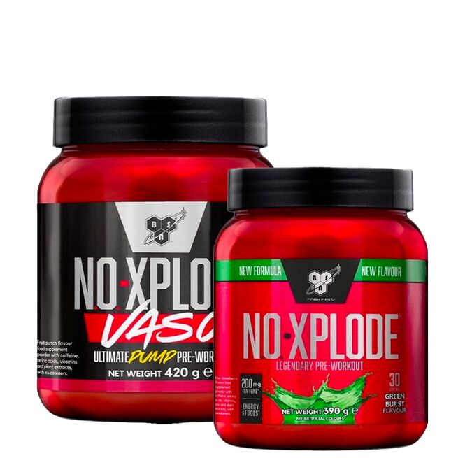 N.O.-Xplode Legendary, 30 servings + N.O.-Xplode Vaso PWO 420 g