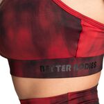 Better Bodies High Line Short Top Chili Red Grunge