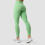Ribbed Define Seamless Tights, Spring Green, L 