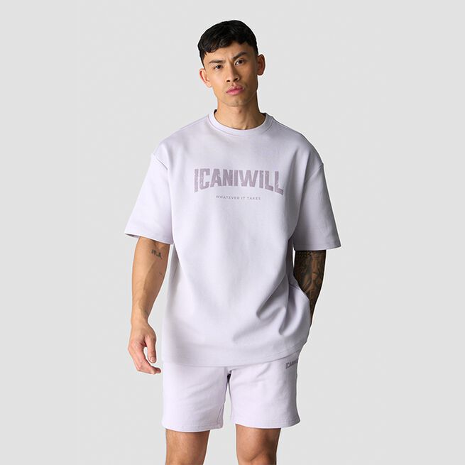 Revive T-shirt Print Lilla