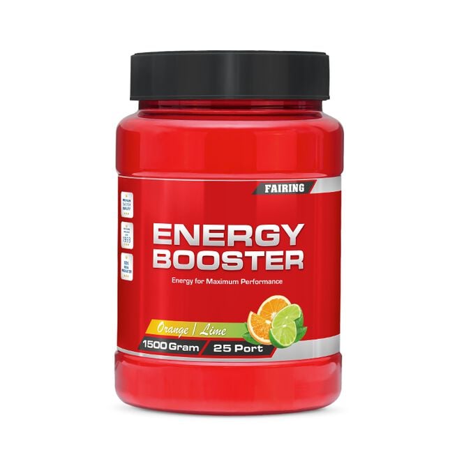 Energy Booster Kulhydratfyldning med Elektrolytter 1500 g Orange/Lime Orange/Lime