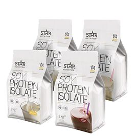 Star Nutrition Soy protein isolate Mix&Match: 4 x Sojaproteinisolat Sojaproteinisolat 1 kg