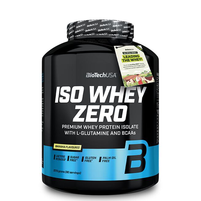 Iso Whey Zero Valleproteinisolat 2270 g Banana