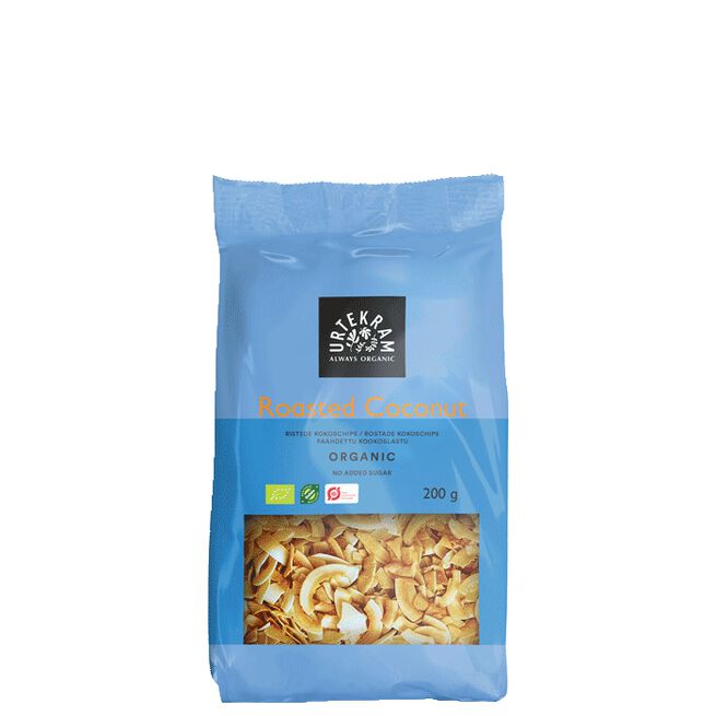 Ristede kokoschips, 200 gram Kokos